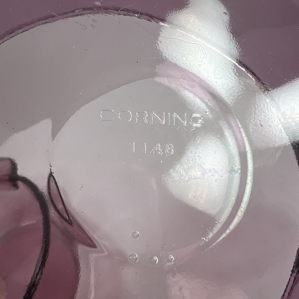 Corning Visions Casserole Dish Set Amethyst Purple Excellent Vintage 1174 1148 - Picture 5 of 11